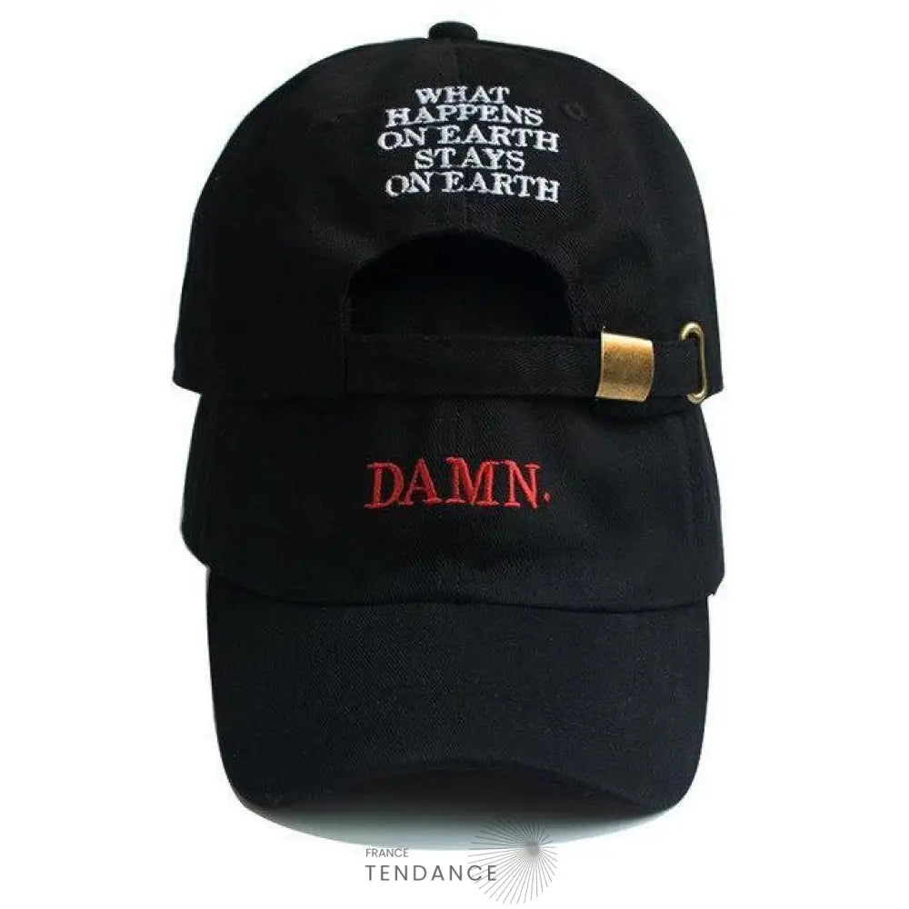 Casquette Damn (kendrick Lamar) | France-Tendance