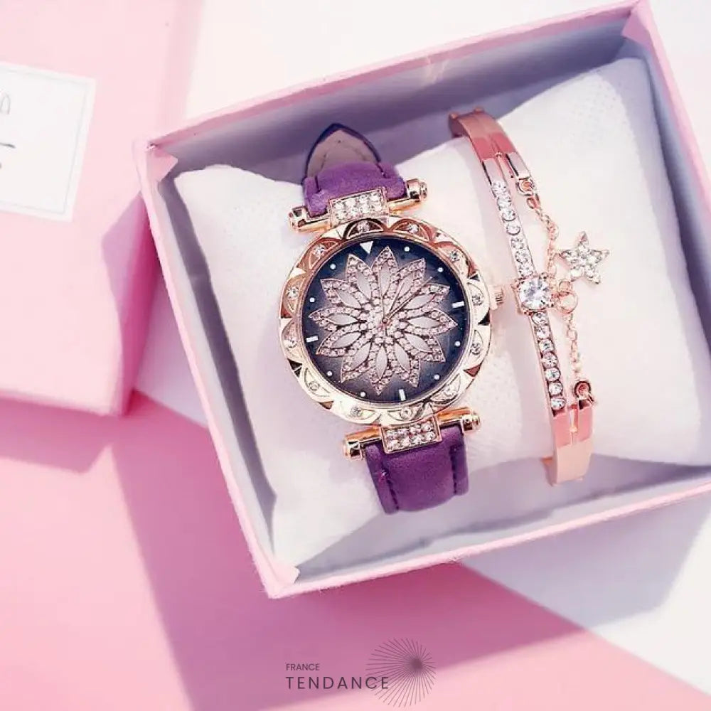 Montre Bracelet Glamour (lot De 2) | France-Tendance