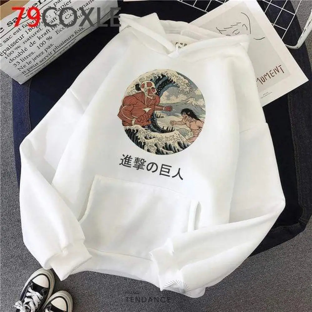 Hoodie Attaque Des Titans | France-Tendance