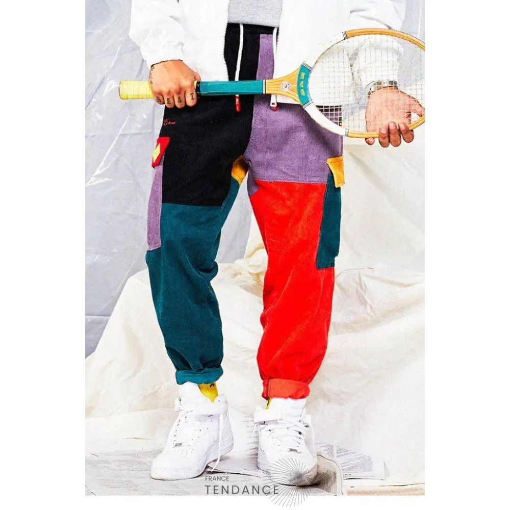 Pantalon En Velours Côtelé Vintage | France-Tendance