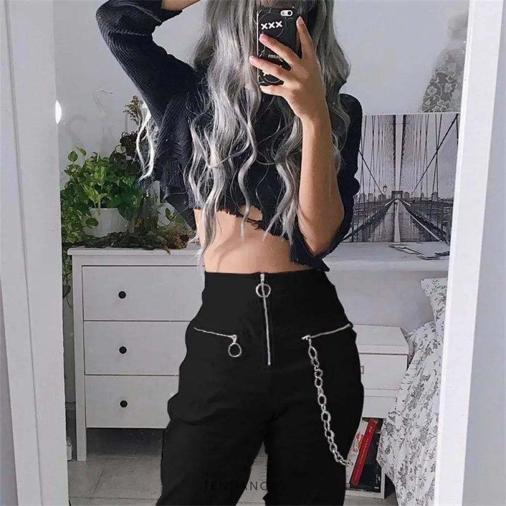 Pantalon Zipchains | France-Tendance