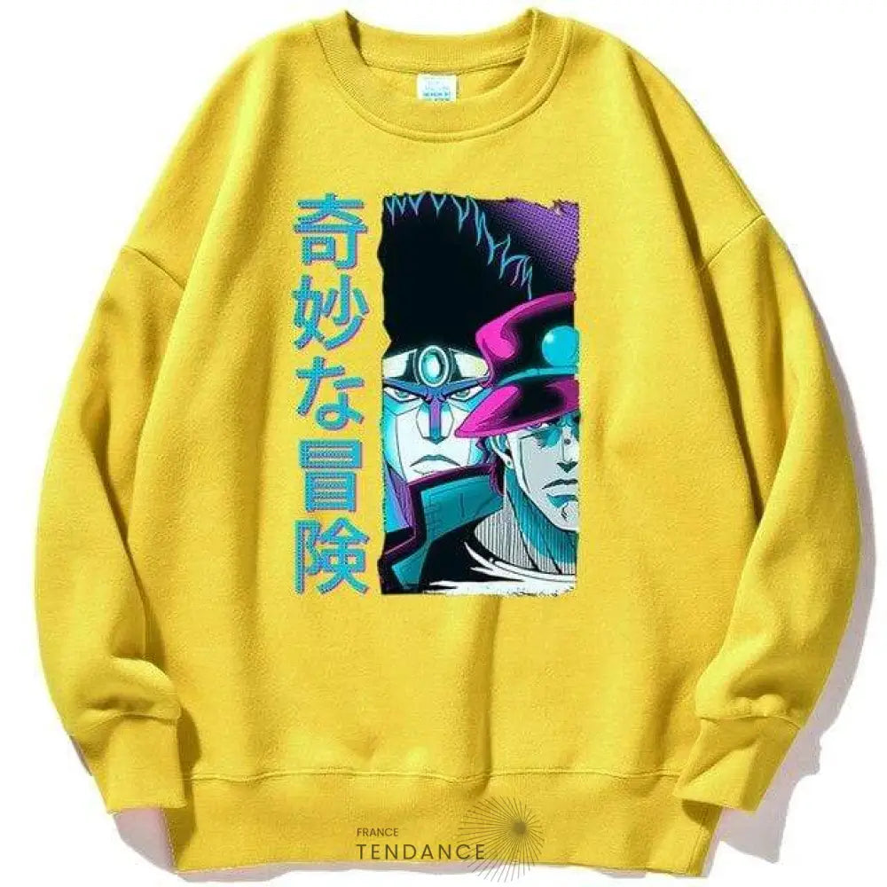 Sweat Jojo Bizarre Adventure | France-Tendance