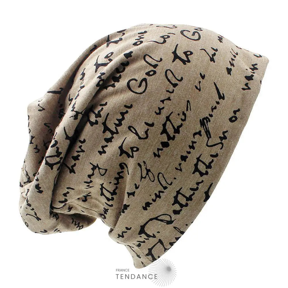 Bonnet Long graffiti Unisexe | France-Tendance