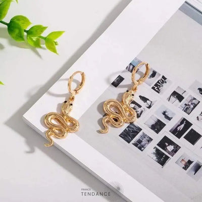 Boucles D’oreille Serpent | France-Tendance