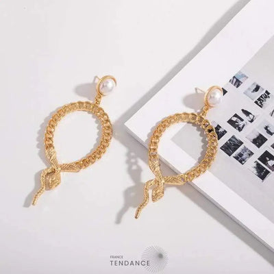 Boucles D’oreille Serpent | France-Tendance