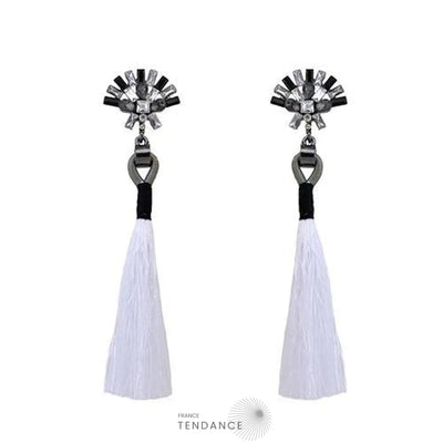 Boucles D’oreilles Boho à Franges | France-Tendance