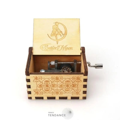 Coffre à Musique En Bois Naturel | France-Tendance