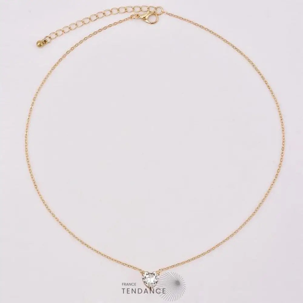 Collier Diamond Heart | France-Tendance