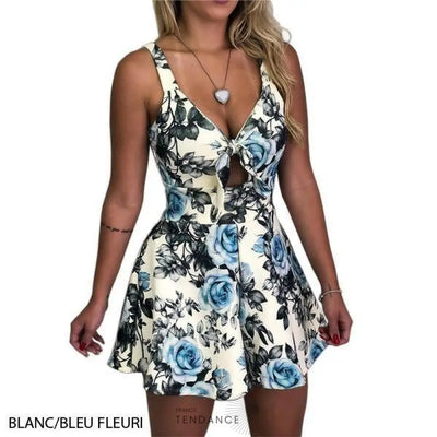 Combishort Imprimé à Lacets | France-Tendance