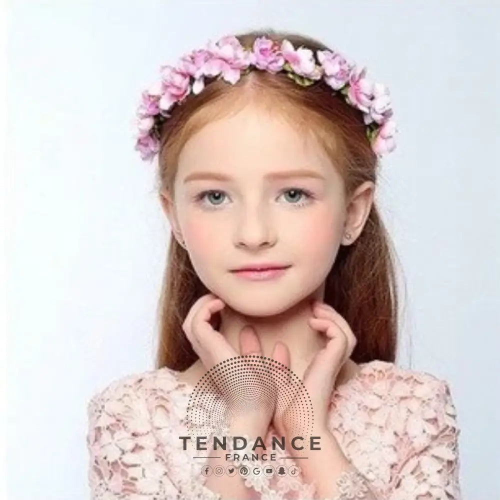 Couronne De Fleurs Enfant | France-Tendance