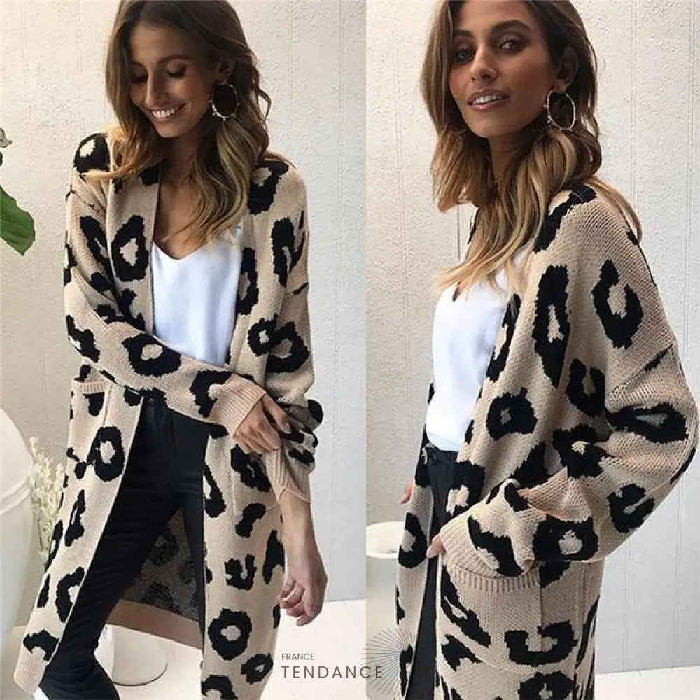 Gilet Léopard | France-Tendance