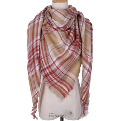 Grande écharpe Jacary à Motifs | France-Tendance