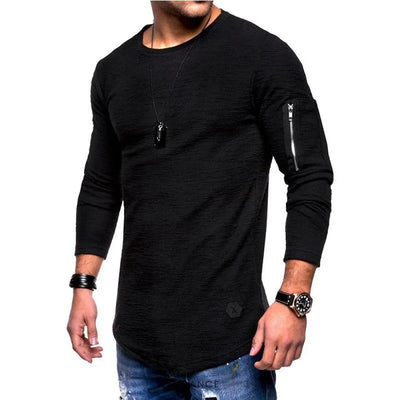 Haut Stylé Manche Zippée | France-Tendance