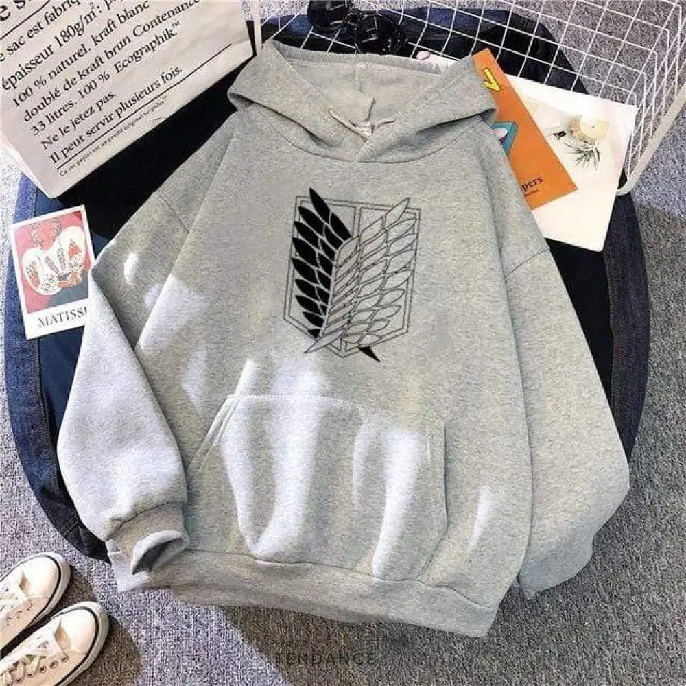 Hoodie Attaque Des Titans | France-Tendance