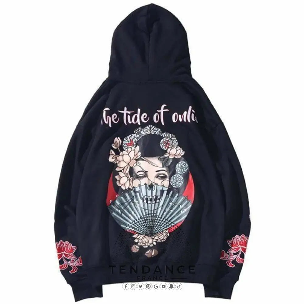 Hoodie Geisha | France-Tendance