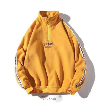 Hoodie Zippé Sport | France-Tendance