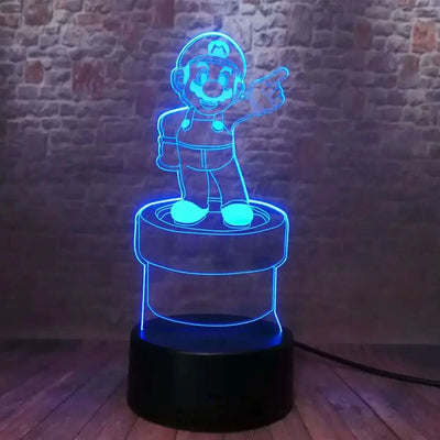 Lampe 3d Mario / Kart | France-Tendance