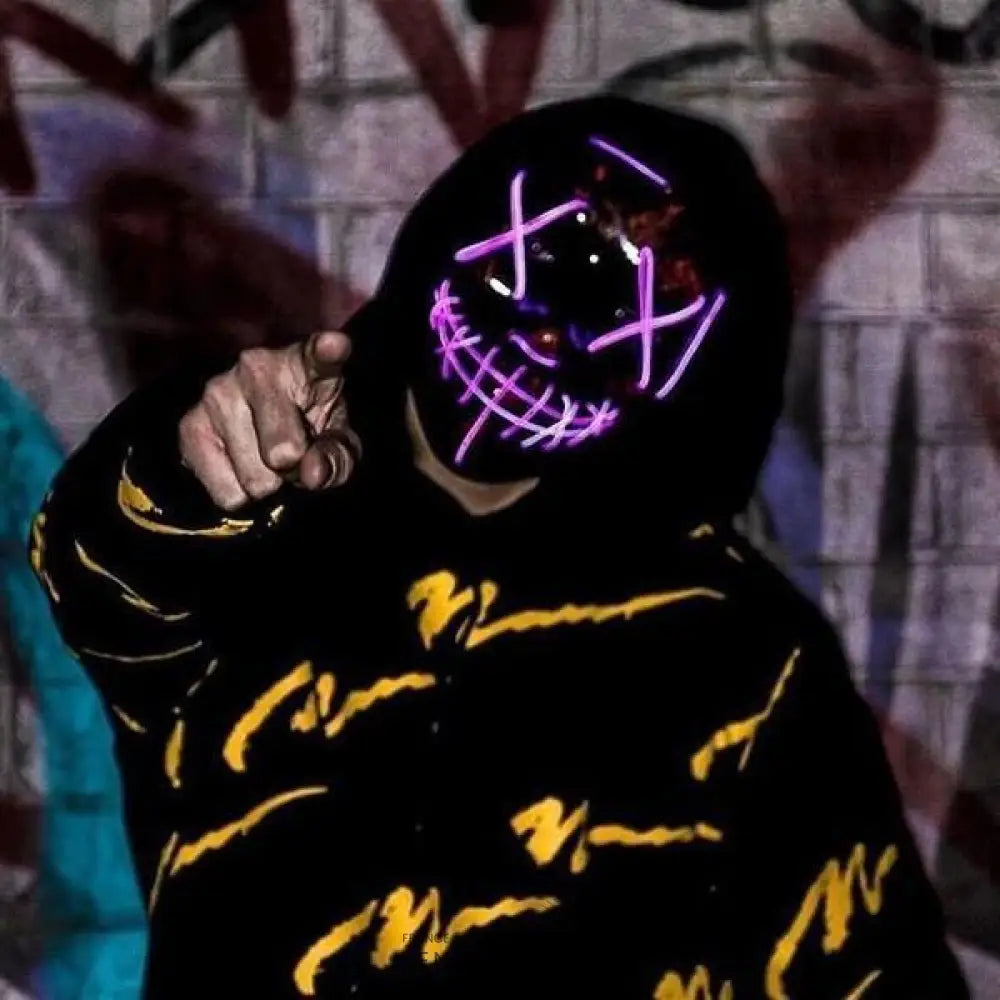 Masque Halloween ’’ The Purge | France-Tendance