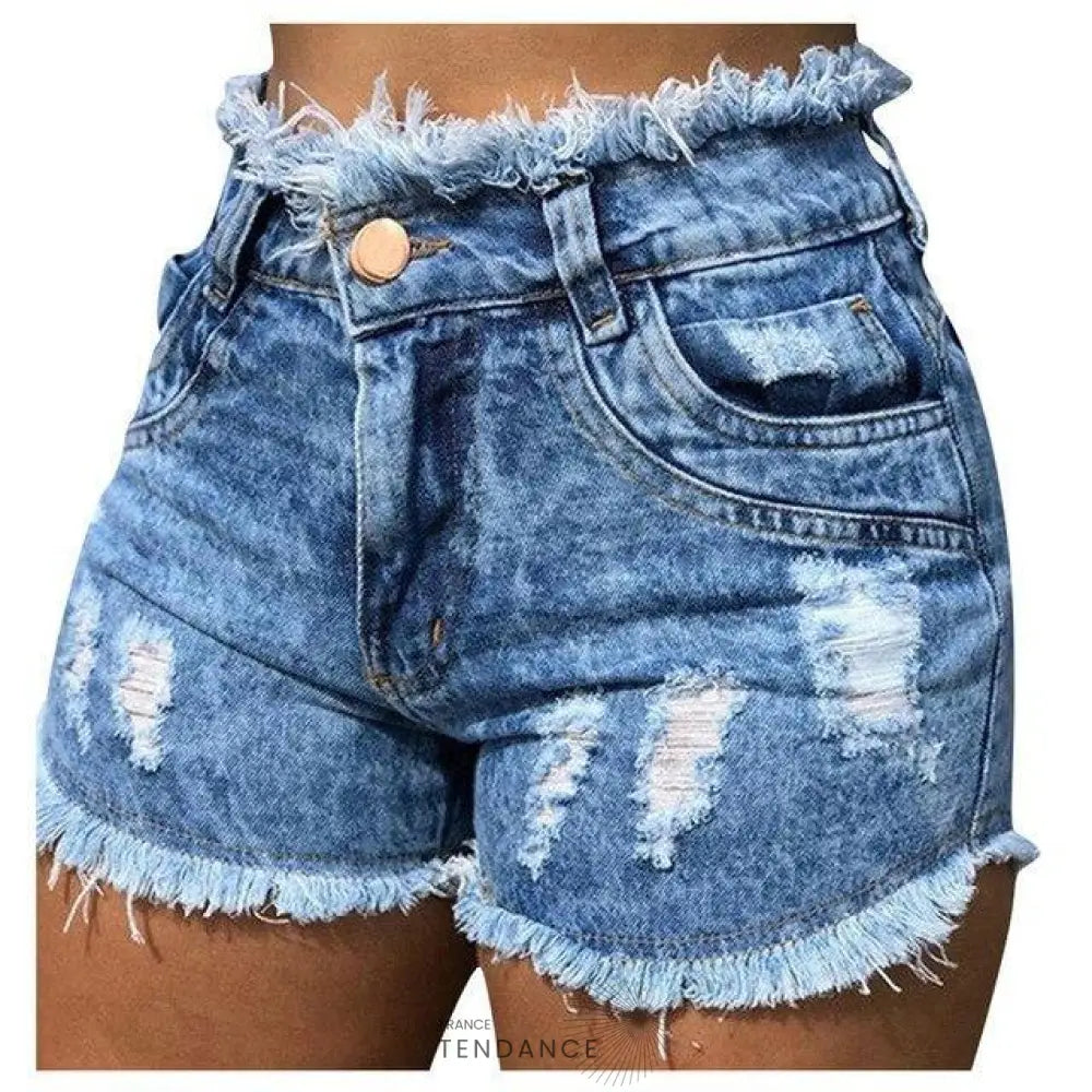 Mini Short Destroy Vintage | France-Tendance