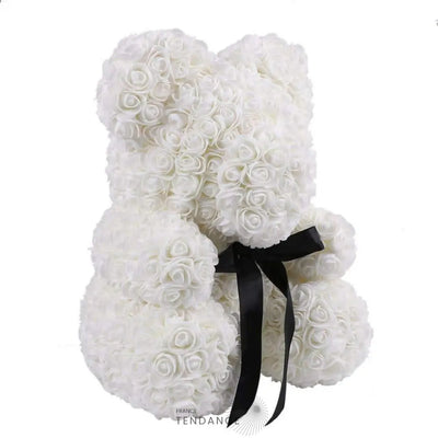 Ourson Xl En Roses éternelles | France-Tendance