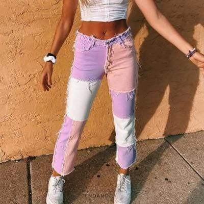 Pantalon Patchwork | France-Tendance