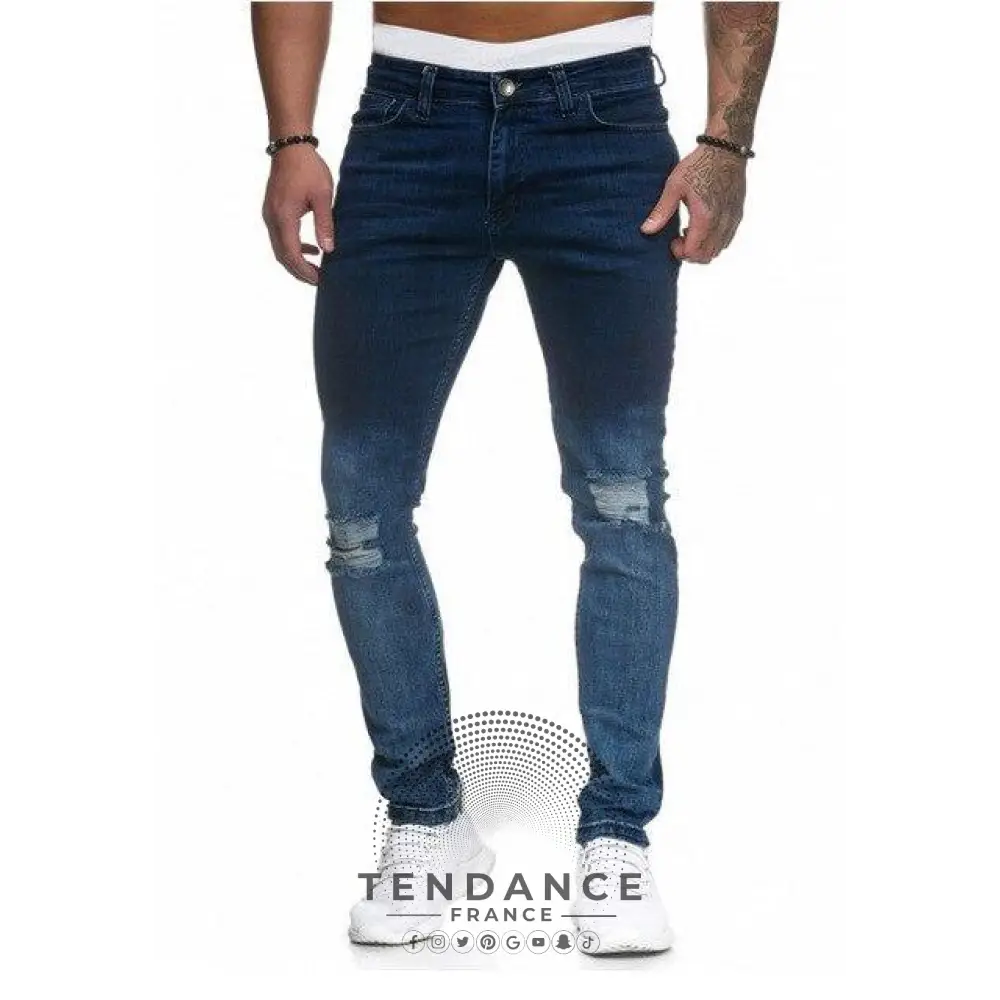 Pantalon Slim Destroy | France-Tendance