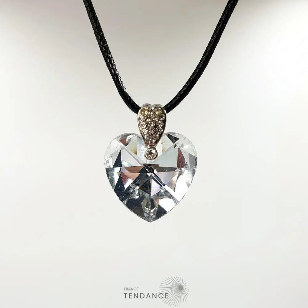 Pendentif En Verre cœur Ou goutte | France-Tendance