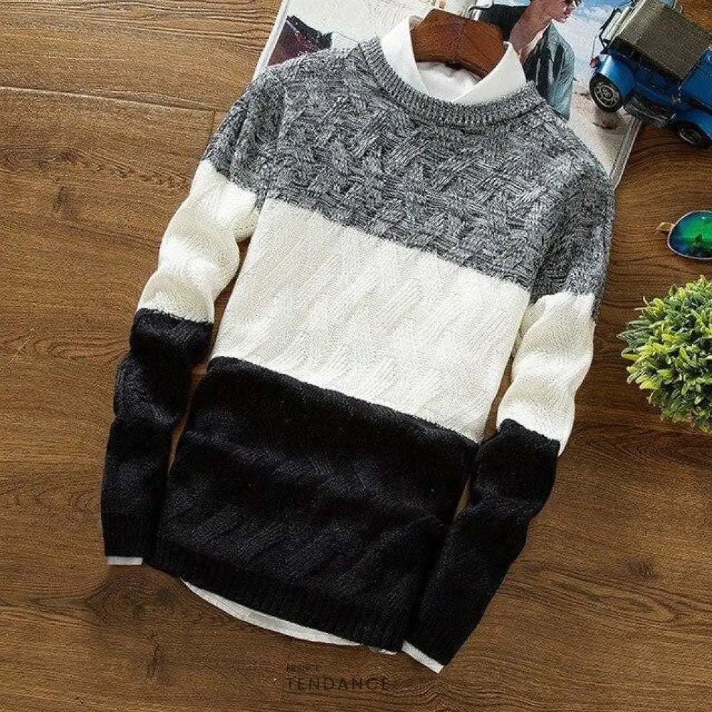 Pull Tricolore D’hiver | France-Tendance