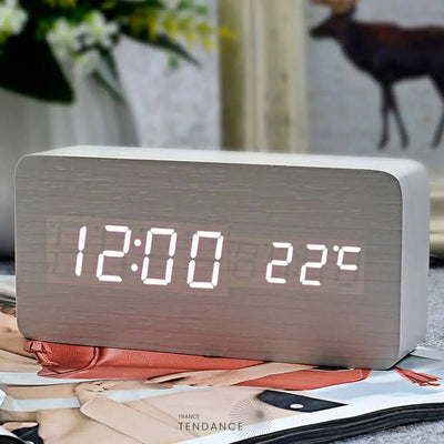 Réveil En Bois à Led | France-Tendance