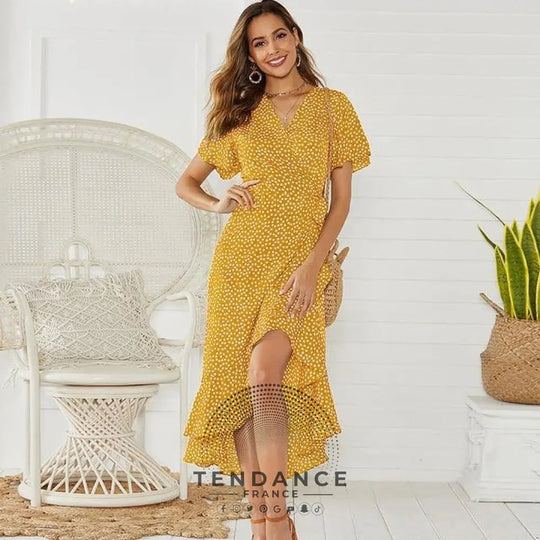 Robe Longue Imprimée | France-Tendance