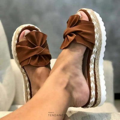 Sandales Nœud Pap | France-Tendance