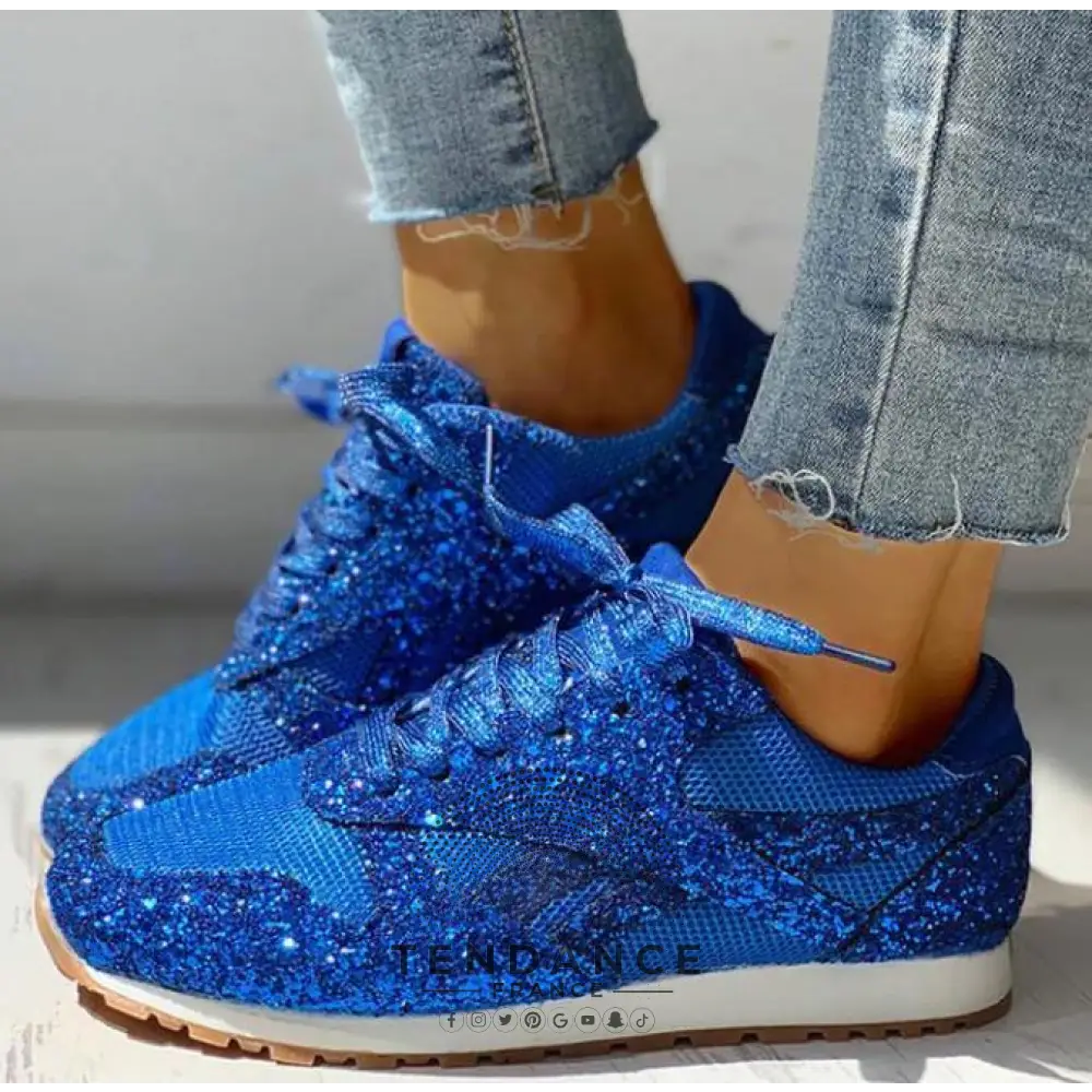 Sneakers Strass | France-Tendance