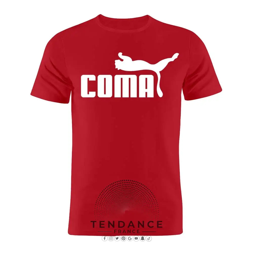 T-shirt Coma | Parodie Puma | France-Tendance