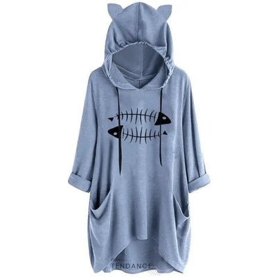 T-shirt Loose à Capuches | France-Tendance