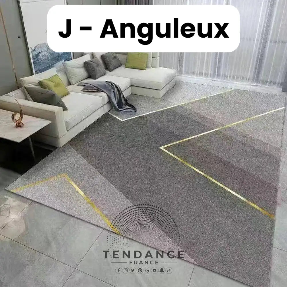 Tapis Magique Intachable | Incroyable Mais Vrai! J - Anguleux / Paillasson (0.4X0.6M) Salon