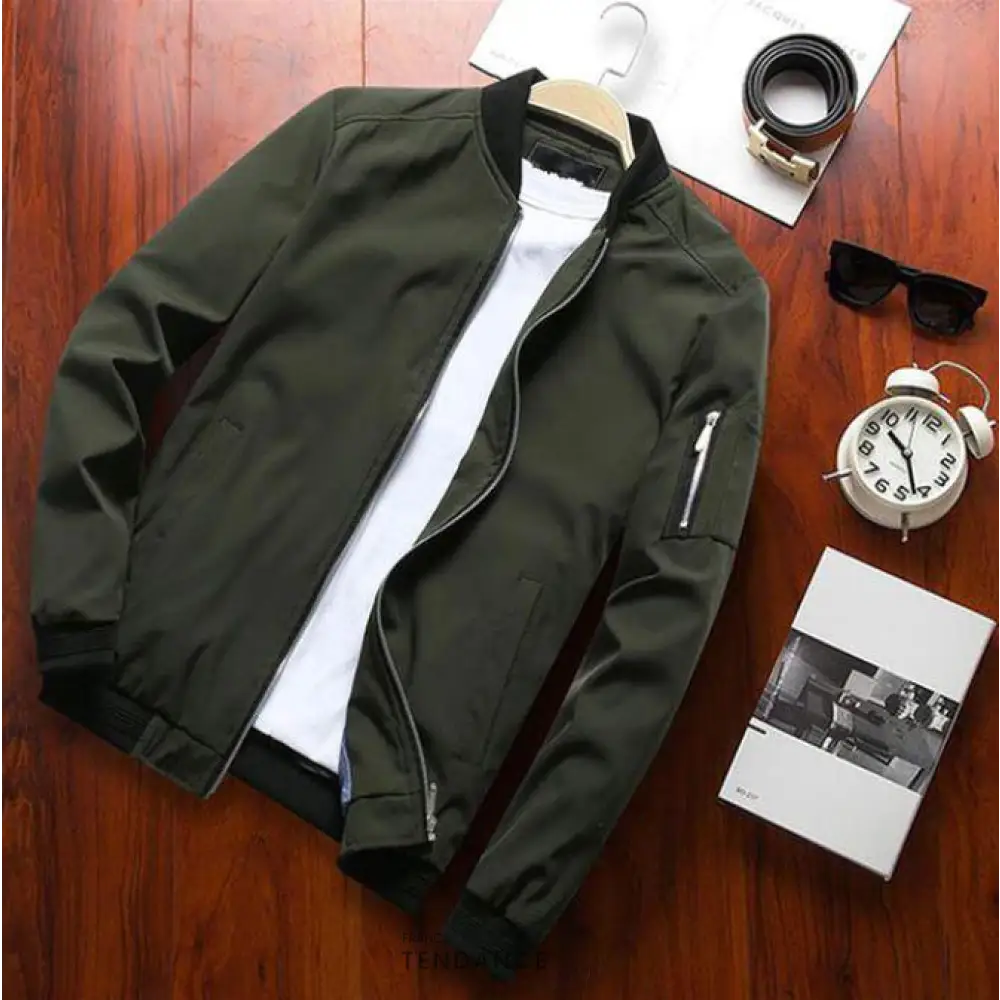 Veste Bomber Zippée | France-Tendance