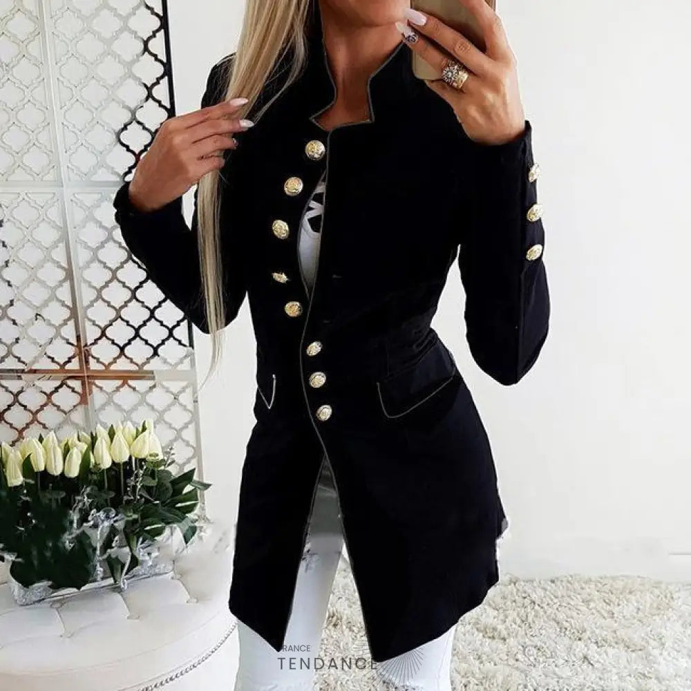 Veste Boutonnée Chic | France-Tendance