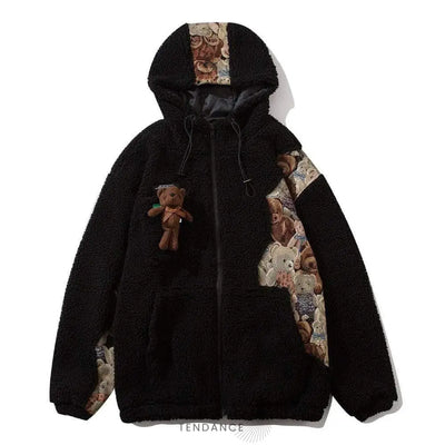 Veste Polaire Teddies | France-Tendance